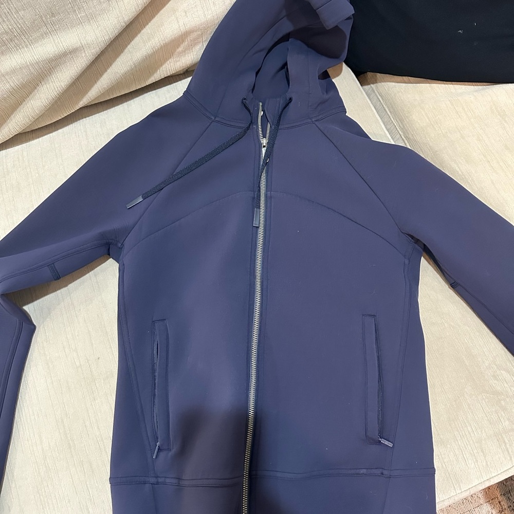 Lululemon Navy scuba zip up - Picture 5 of 7